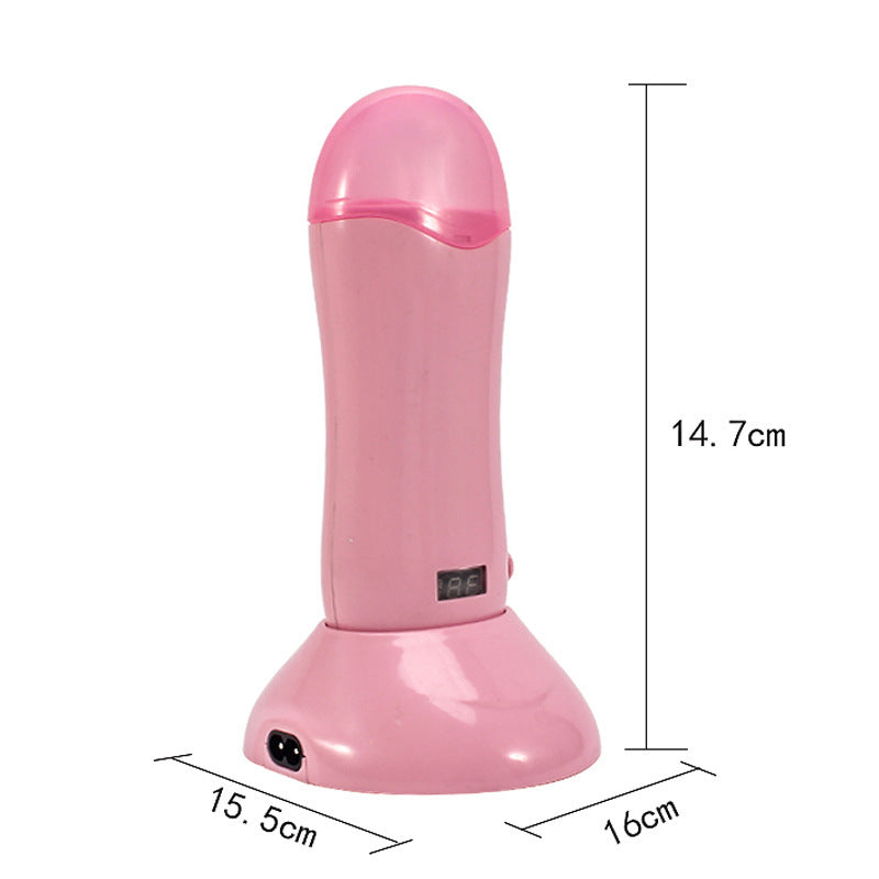 Small Pink Mini Wax Heater – Quick Double Hot Wax Depilator Machine