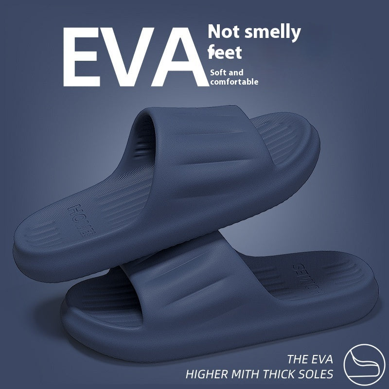 Unisex Regular EVA Slip On Slippers For Home Bathroom