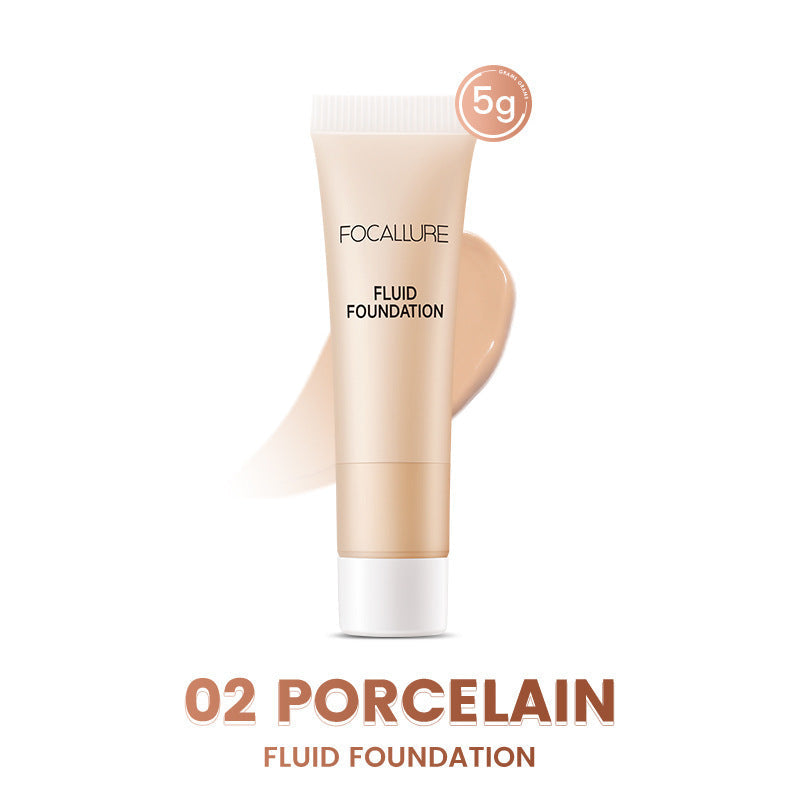 Silicone-Based Matte Liquid Foundation Sample for Any Skin