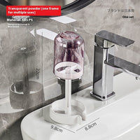 Transparent Powder Cup Holder