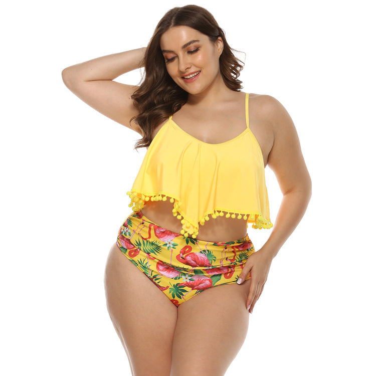 Women’s Gradient Tie-Rope Bikini Set – Split Swimwear