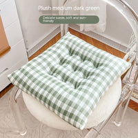 Warm Plush Green Grid