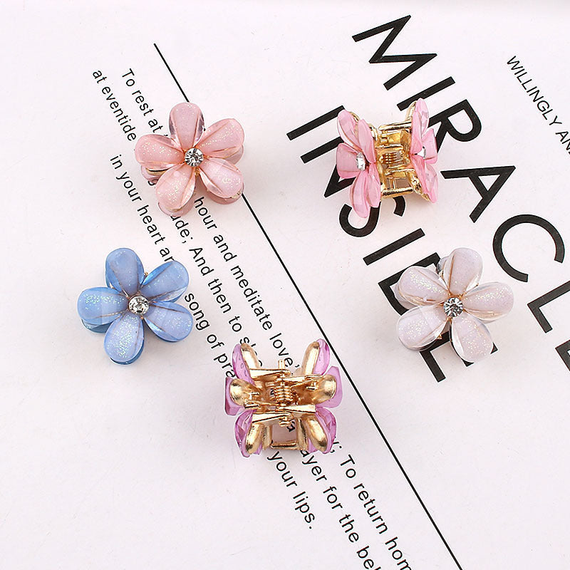 Mini Flowers Small Hair Accessory Hair Accessories Trumpet Simplicity