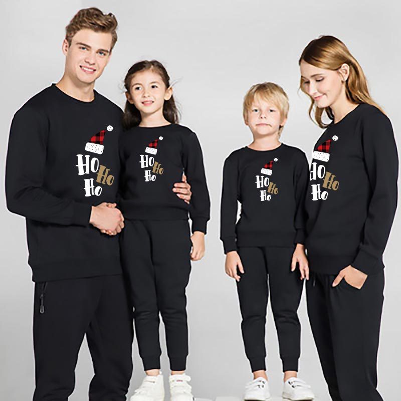 Parent-child wear long-sleeved sweater