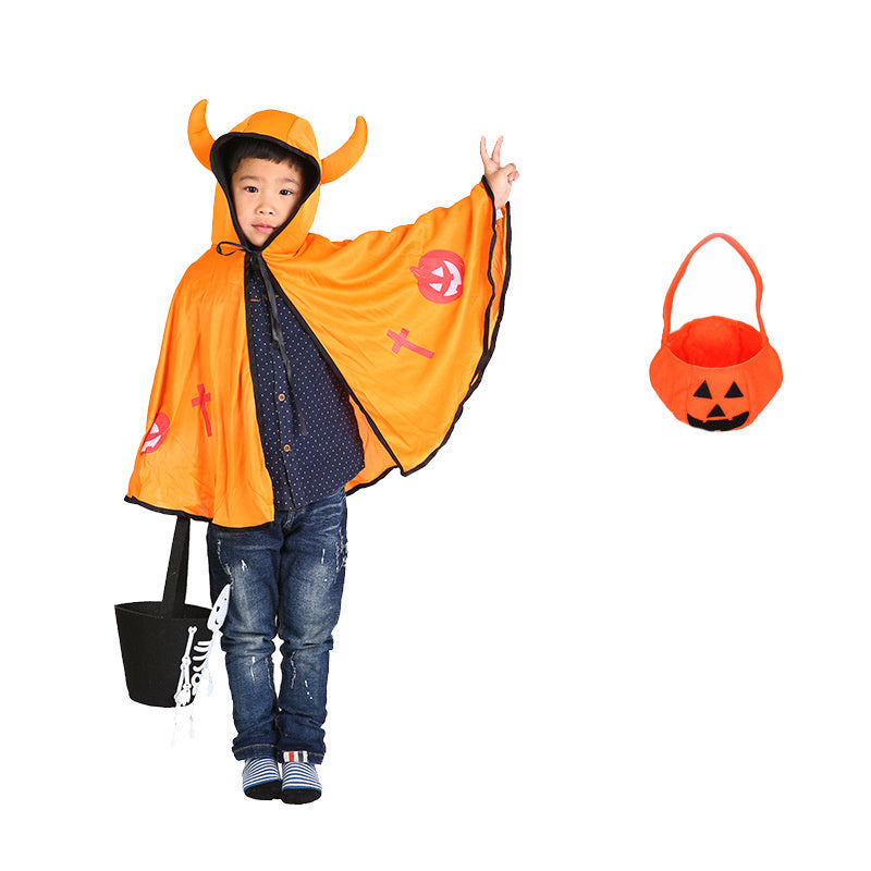 Kids Halloween Knitted Costume – Unisex Role Play Outfit