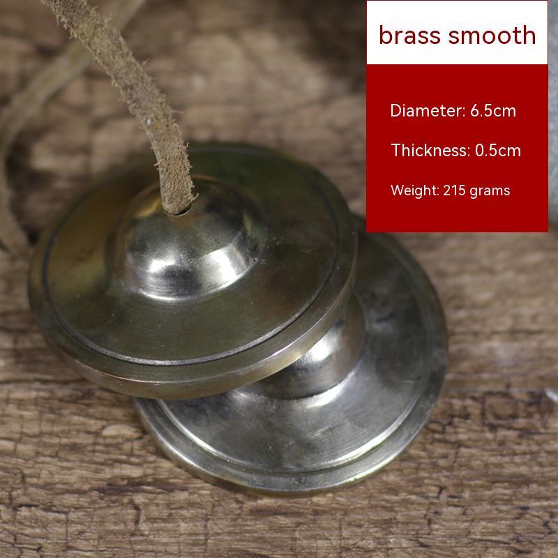 Nepal Percussion Instrument Tibetan Pure Copper Clip Bell Handmade Clip Bell Cymbals