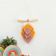 Home Nordic Room Ornament Leaves Hand-woven