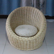 Rattan Wicker Sofa Chair For Living Room Stable Base