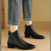 Women's Thick Bottom Vintage Martin Boots Women's Mid-calf Soft Bottom Wholesale