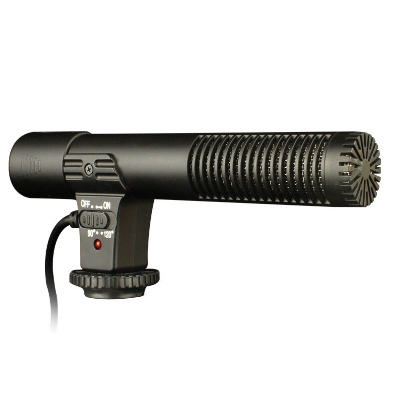 Camera Photography Microphone - Back-Pole Condenser, Dual Single-Point