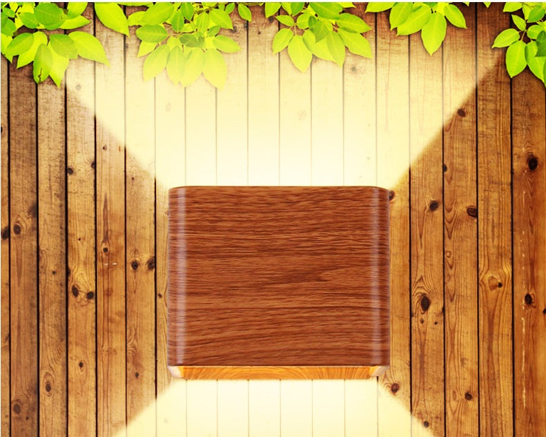 Square LED Indoor Wall Lamp – 3W Warm & White Light, Aluminum Die-Cast, Model 3361
