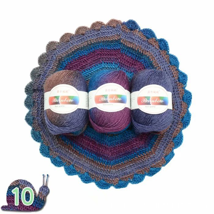 Rainbow Ball of Yarn – Colorful Knitting and Crochet Supplies