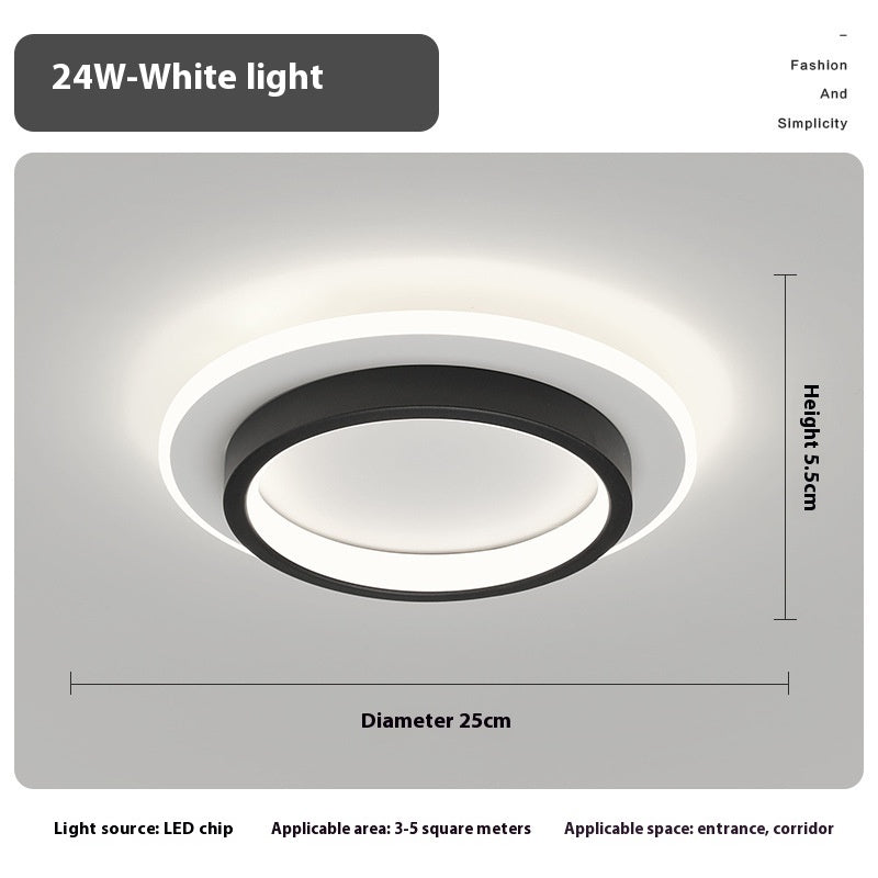 Led Hallway Light Entrance Foyer Nordic Simple Corridor Aisle Light Ceiling Luminaire Surface Mounted Luminaire
