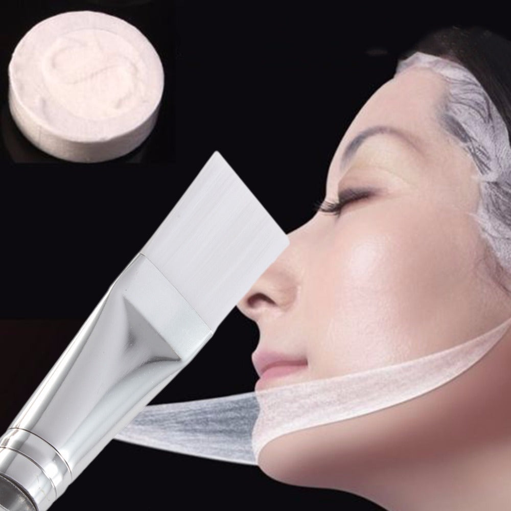 Clear Crystal Face Mask Brush – Makeup Applicator Tool