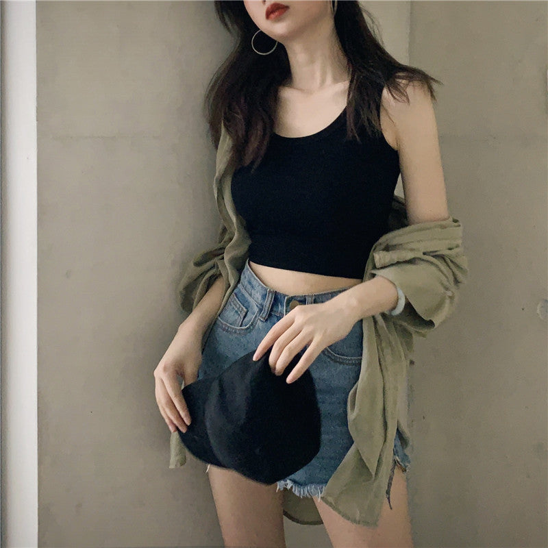 Tight Crop Vest