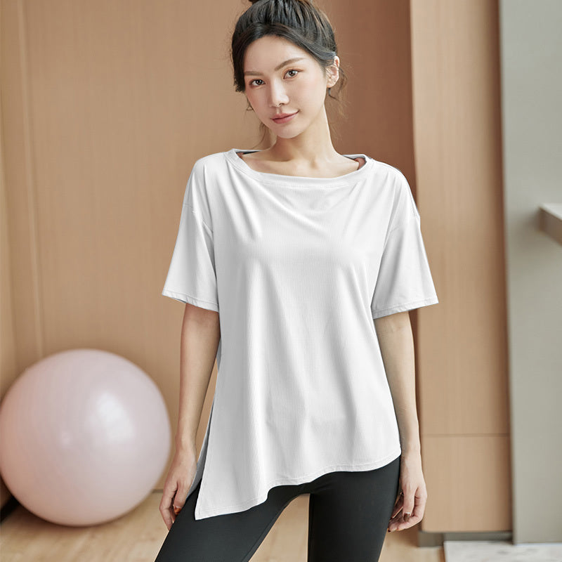 Women's Loose Sports Short Sleeve T-shirt
