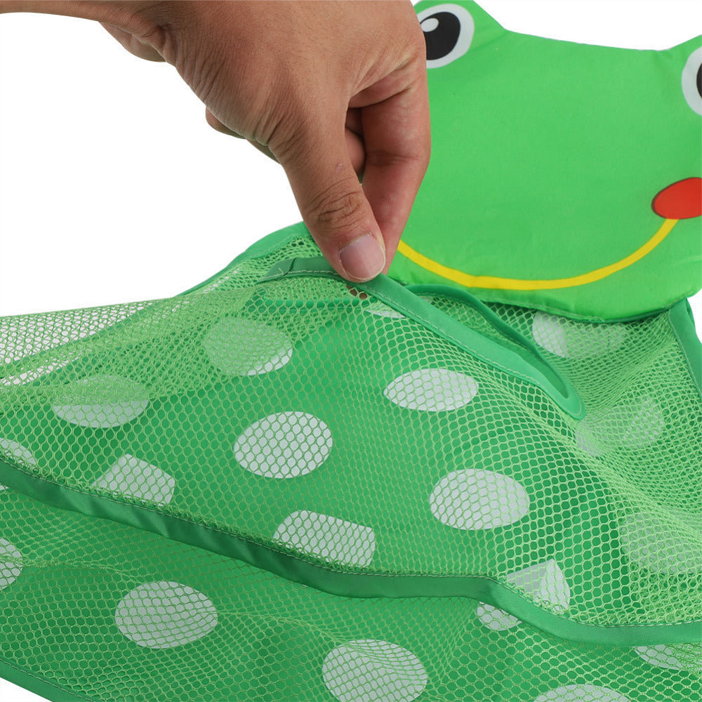 Bath Toy Storage Bag – Mesh, Quick-Dry, Suction Cups (No-Drill)