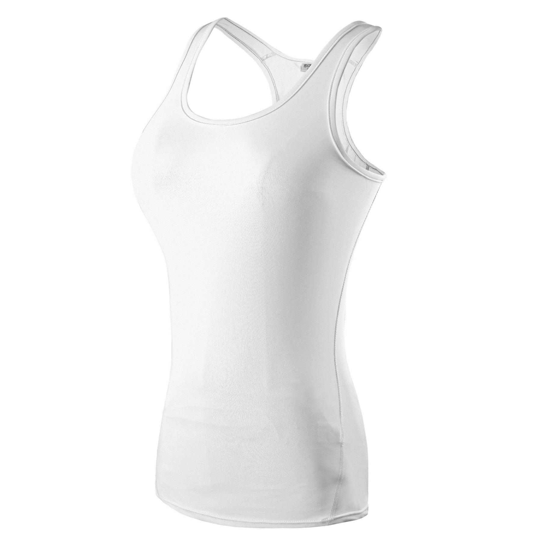 Women’s Plus Size Tank Top with Built-In Bra – Sleeveless Fitness & Yoga Vest
