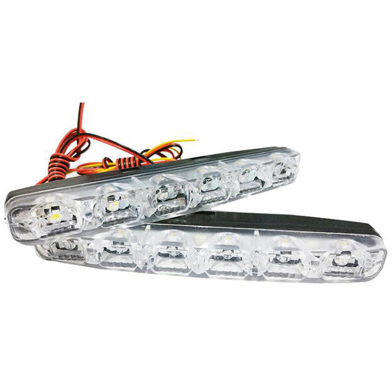 Universal Car Grille 6-LED Daytime Running Light