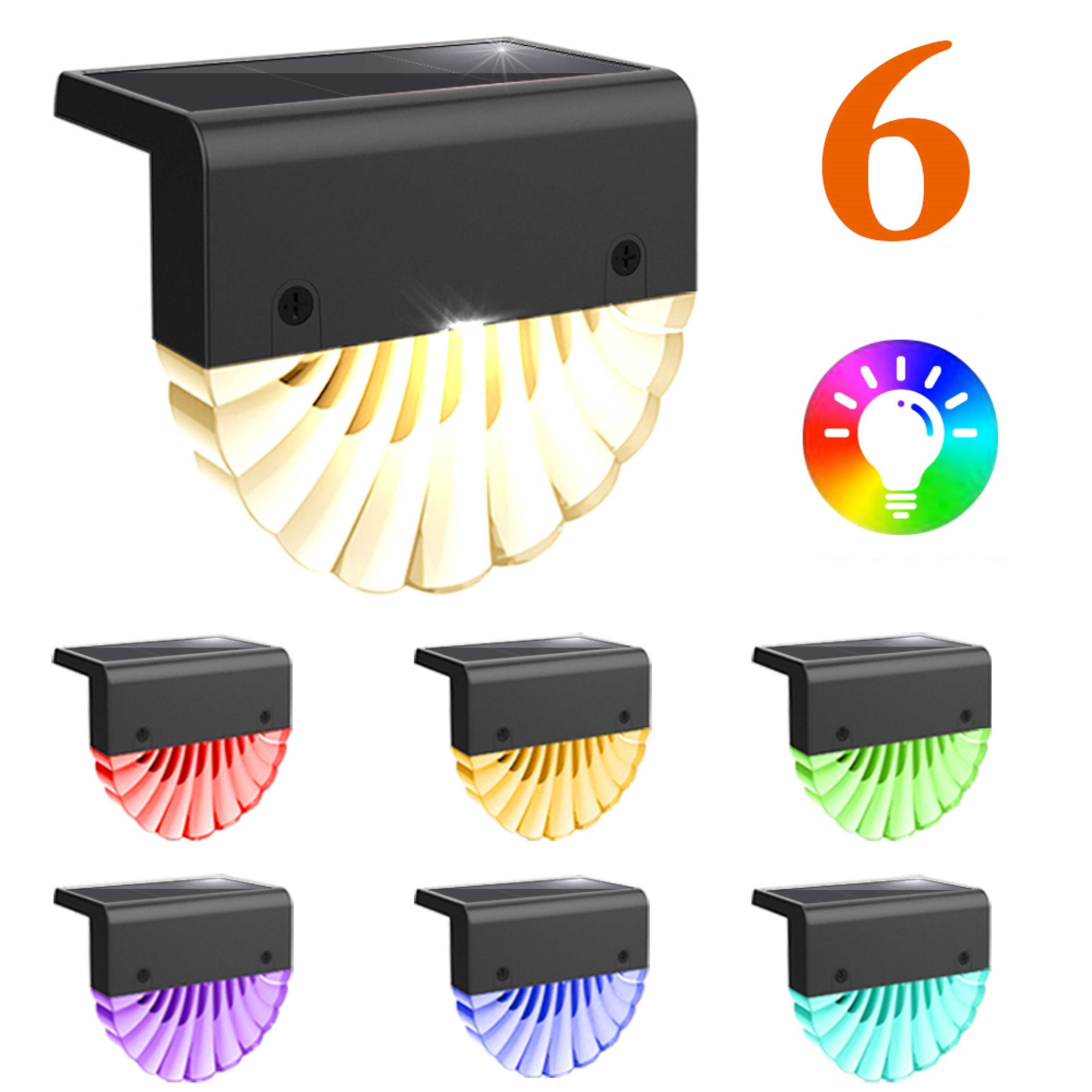 Colorful Shell Fence LED Decorative Lights Outdoor