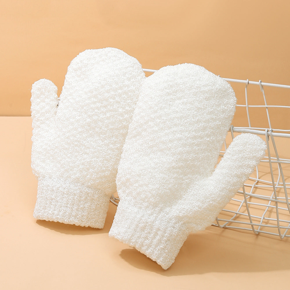 Bath Gloves for Exfoliation & Cleaning – Essential Bath Supplies