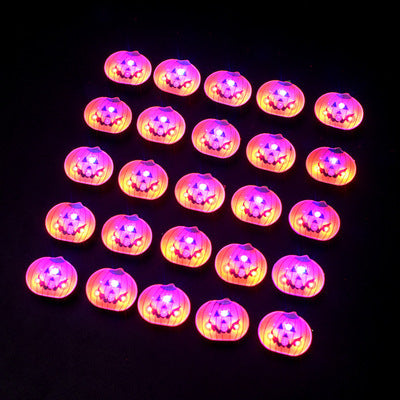Halloween Glowing Pumpkin Ring – Light-Up Lantern Prop and Party Gift