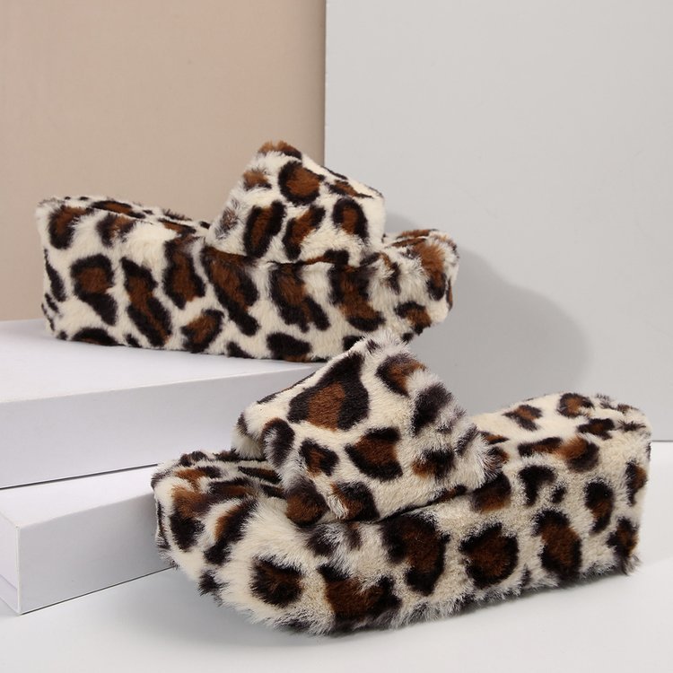 European And American Fashion All-match Casual Suede Slippers