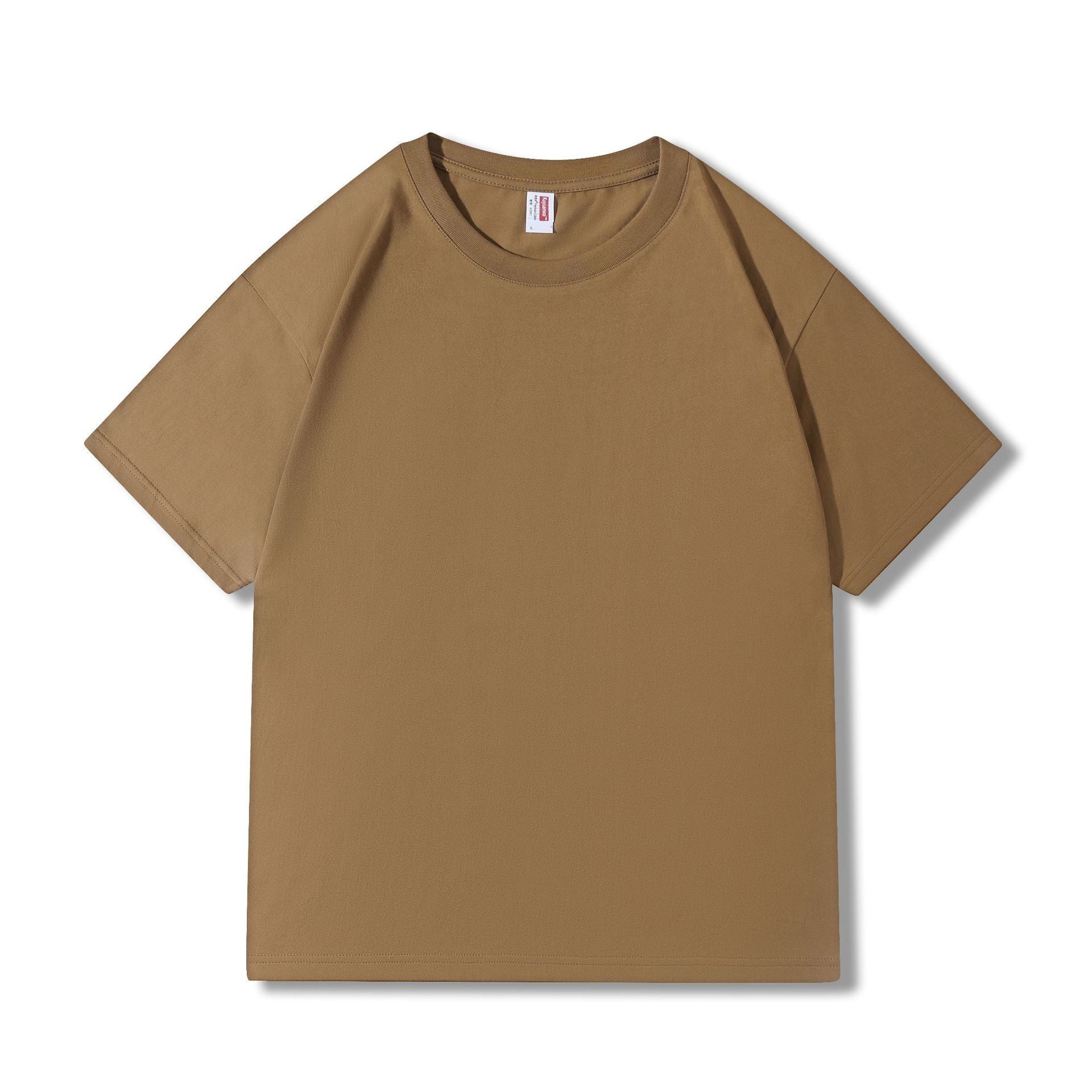 210g Combed Cotton Tight Siro Spinning Cotton T-shirt