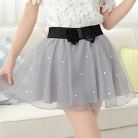 Pearl organza skirtgrey
