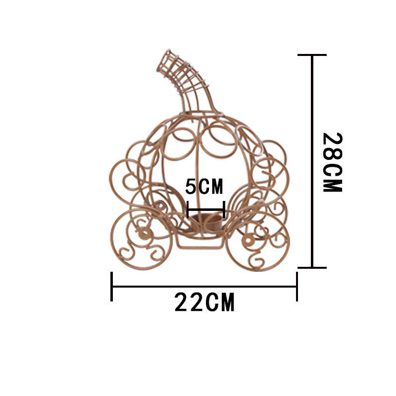 Iron Frame Ornament Study Living Room Window Decoration