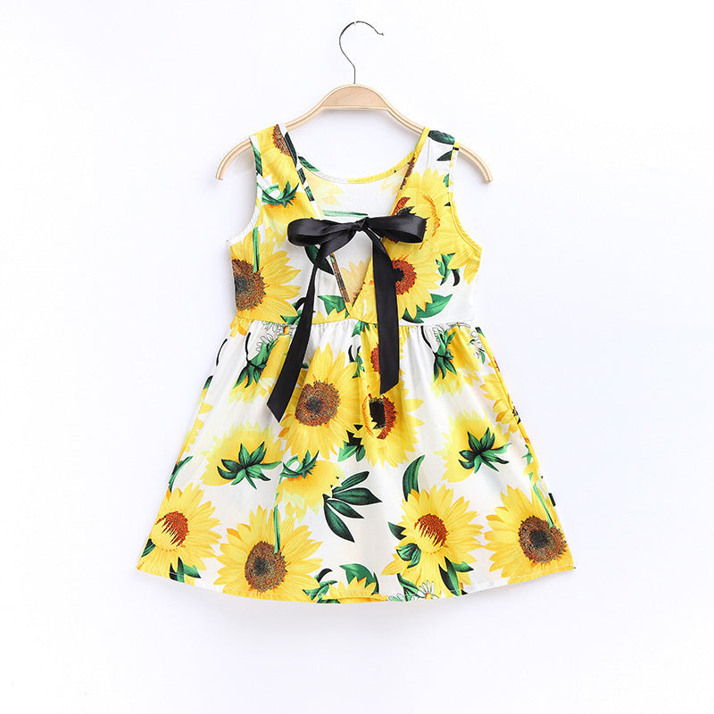 Sleeveless Vest Children's Dress
