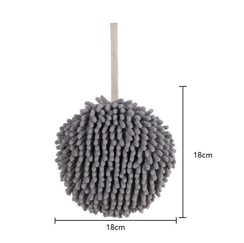 Absorbent Hand Wipe Ball – Quick-Dry Cleaning Tool for Kitchen & Bathroom