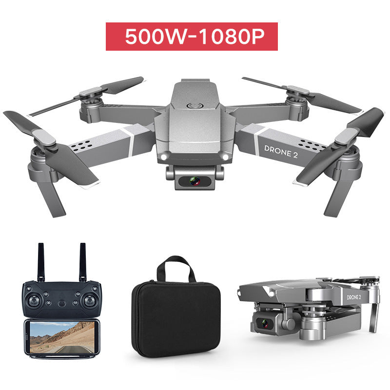 E68 Foldable Drone – 4K HD Quadcopter with WiFi FPV and Remote Control