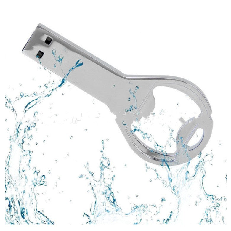Metal Bottle Opener USB Flash Drive – Keychain, USB 3.0, 16–128GB