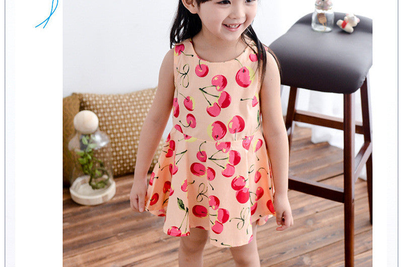 Sleeveless Vest Children's Dress