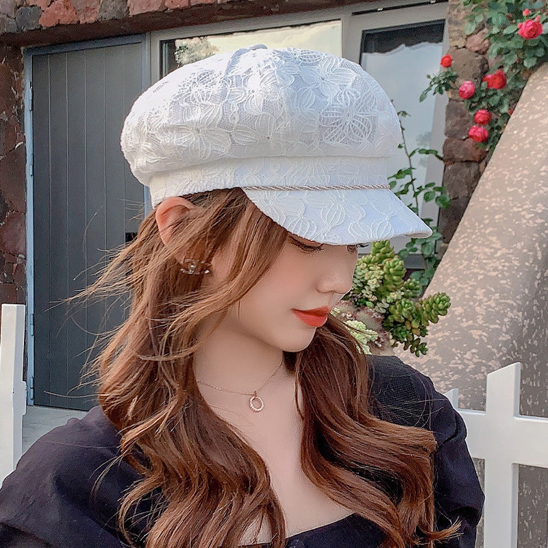 Women's Hat Sunshade, Sunproof, Hollow And Breathable