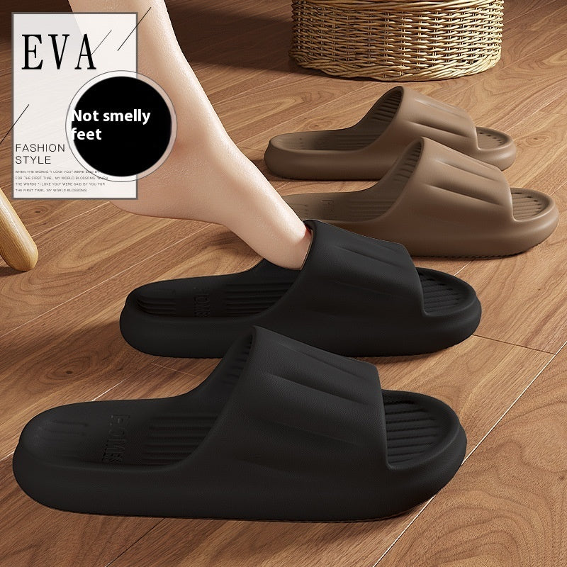 Unisex Regular EVA Slip On Slippers For Home Bathroom