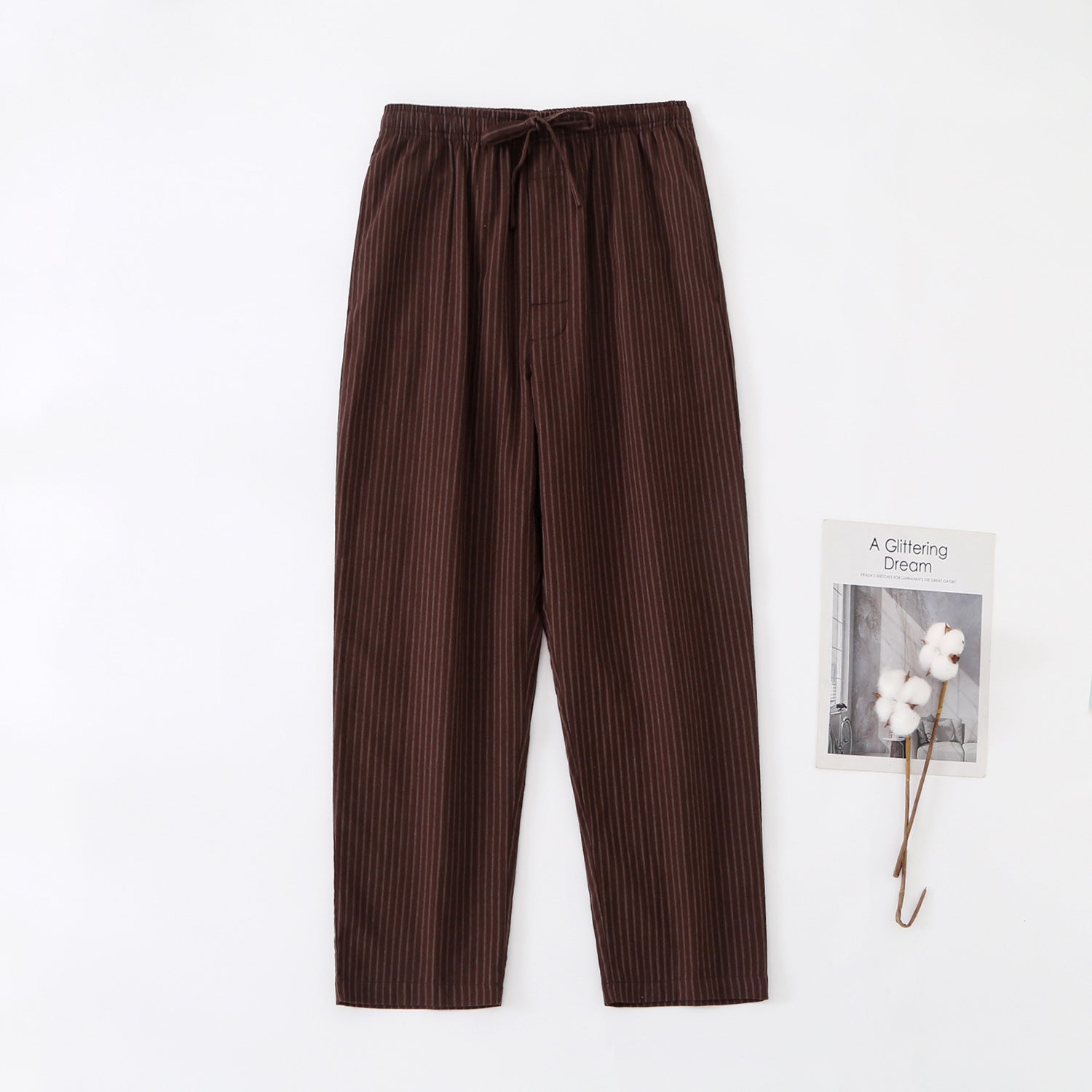Men's Thin Pajamas Cotton Comfortable And Breathable