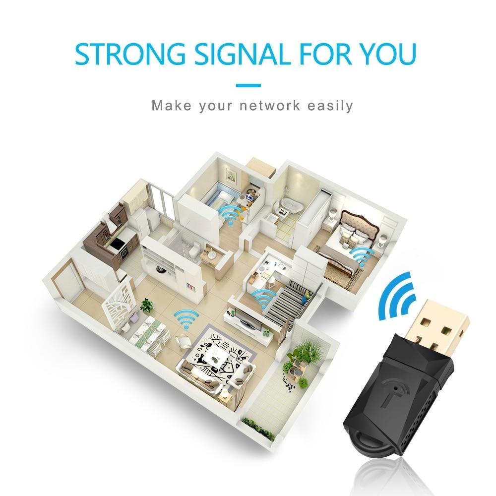 Plastic USB Ethernet Network Card 600 Mbps RJ45 Adapter