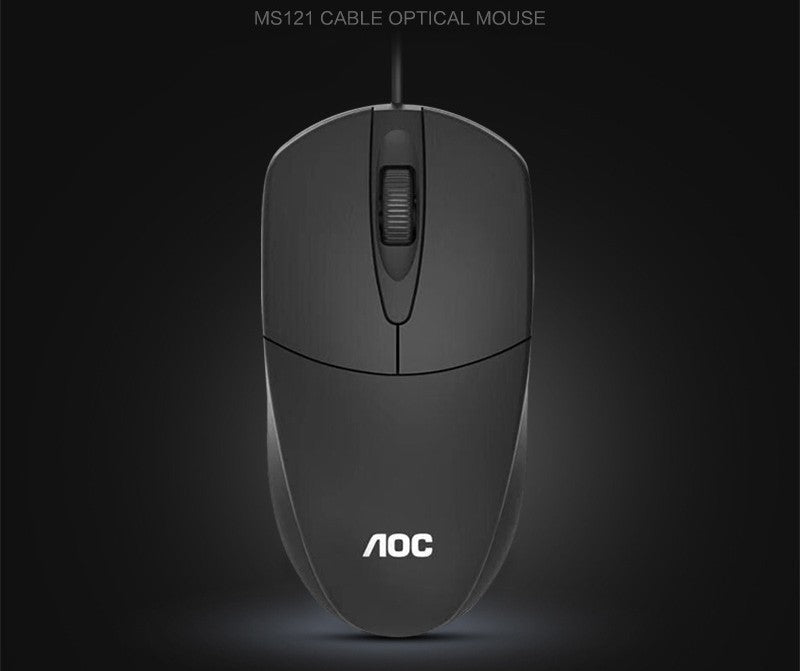 Wired USB Mouse Model MS121 – Reliable Home & Office Business Mouse