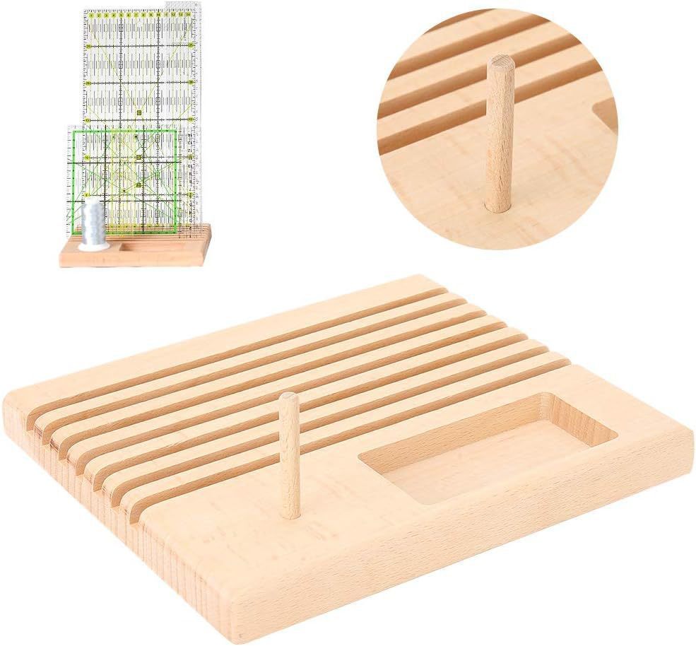 Handmade Wooden Sewing Machine Rack – Storage Organizer for Sewing Tools