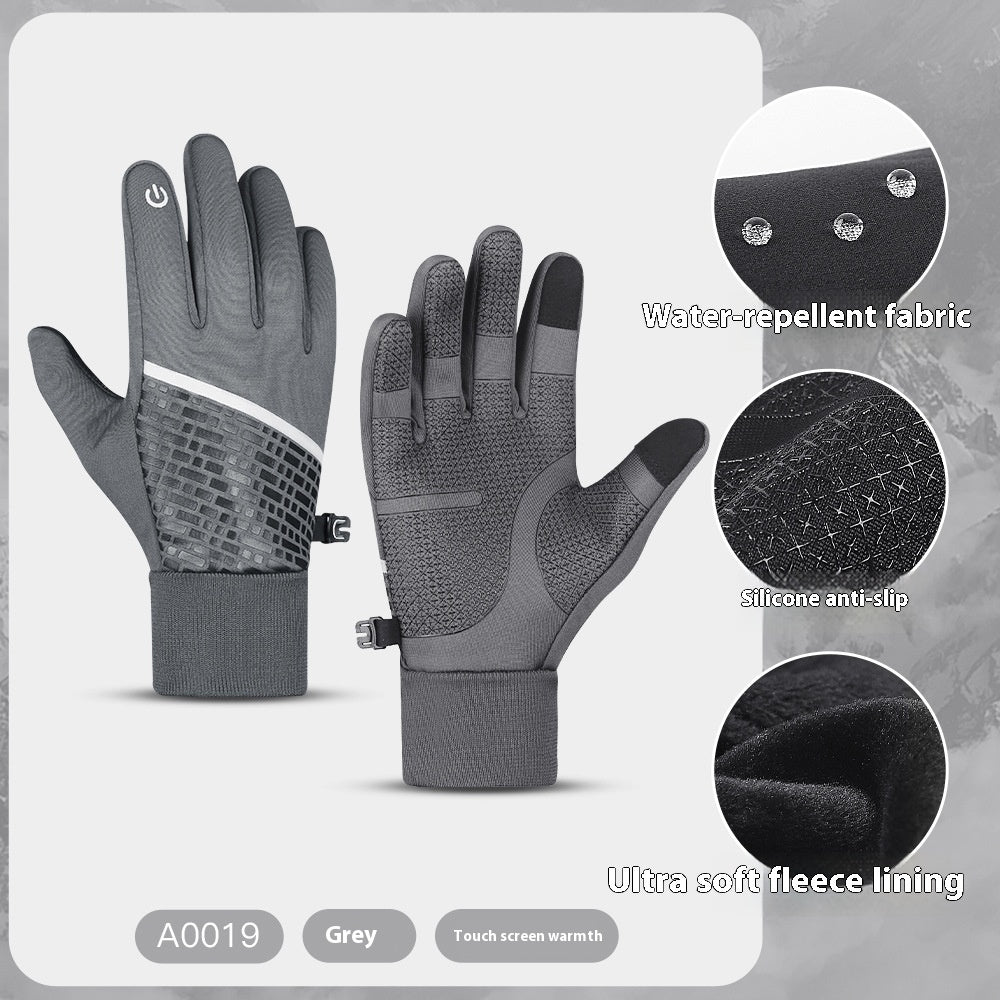 Warm Touch Screen Winter Cycling Gloves