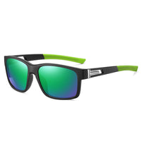 Black Frame Blue Green