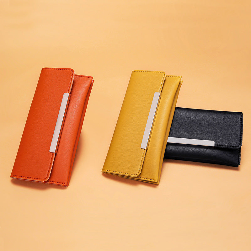 European & American Style Women's Large-Capacity Clutch Wallet