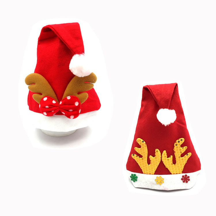 Cute Reindeer Christmas Dress Up Hat