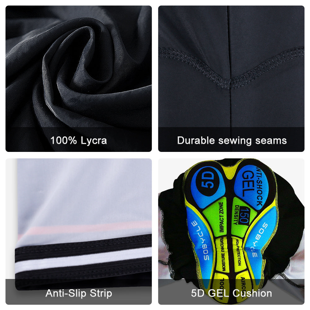 Summer Men's Tight Breathable Bicycle Shorts