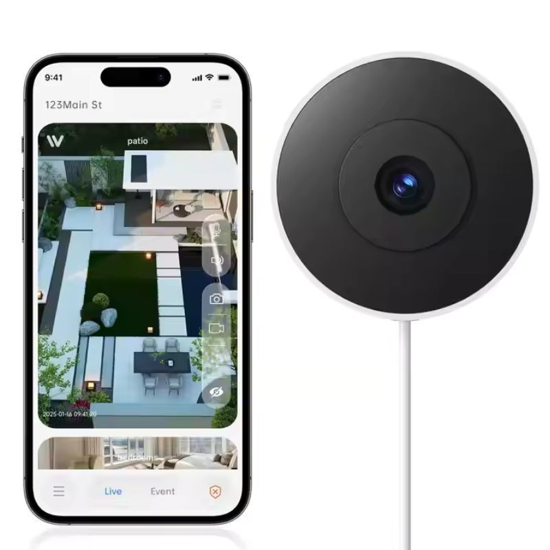 AI Smart WiFi Security Camera with Motion Detection and HD Control