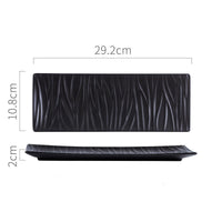 Tree pattern black