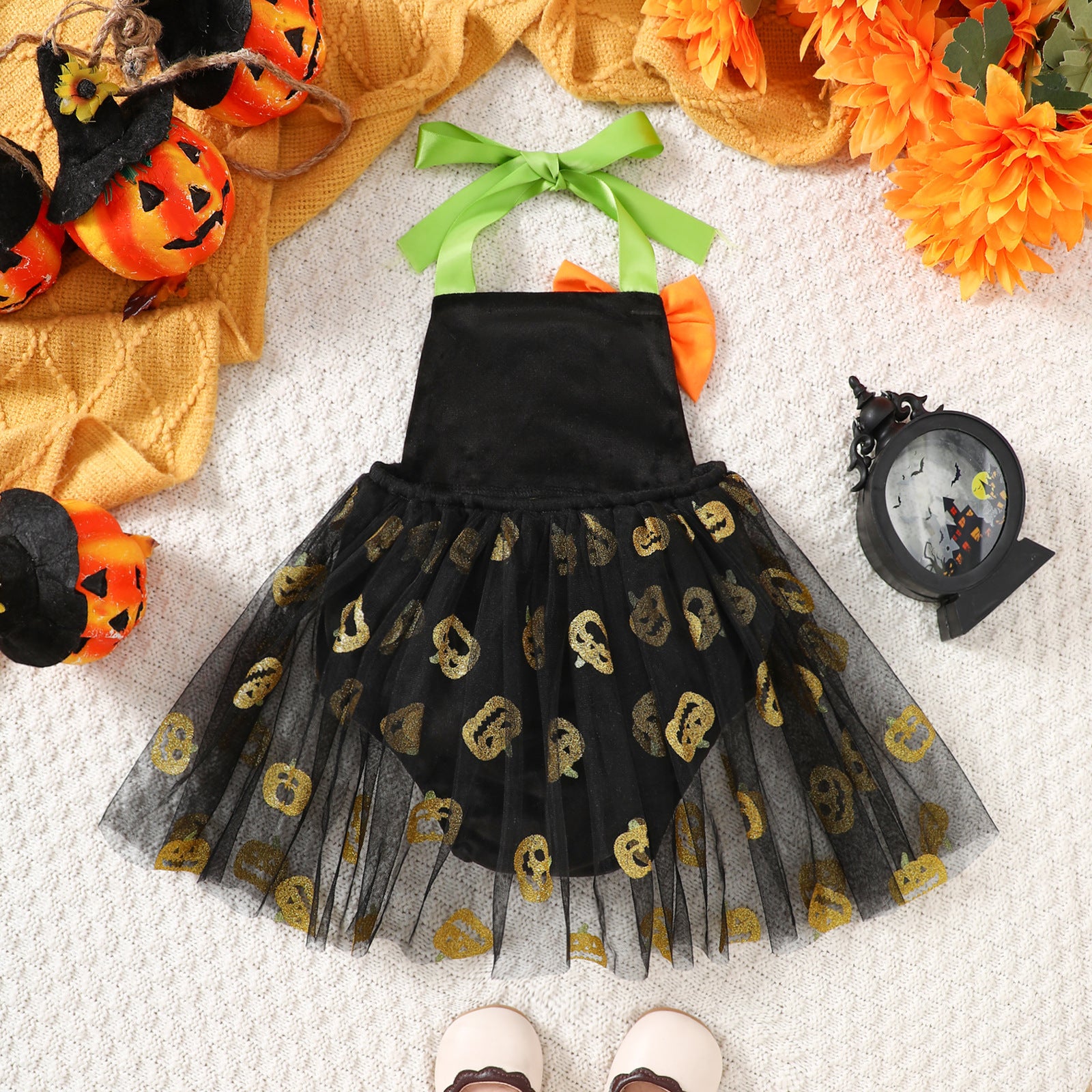 Halloween Cute Mesh Jumpsuit Women