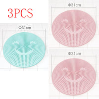 1Round blue 2Round pink